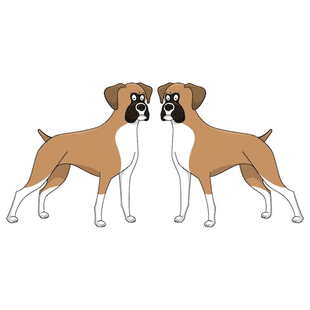 Signmission Boerboel Dog Decal, Dog Lover Decor Vinyl Sticker D-18-Boerboel